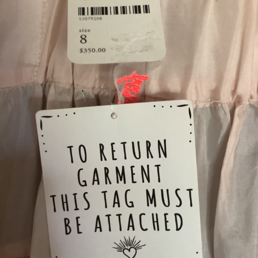 Free People Enough With The Tiers Silk Maxi Dress NWT - Picture 6 of 7